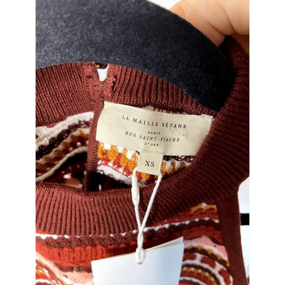 Sezane Lior Knit Top size XS - Picture 4 of 9